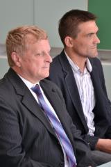 Direktor Eko sklada Milenko Ziherl (levo) in predsednik KS Dramlje Simon Štrajhar